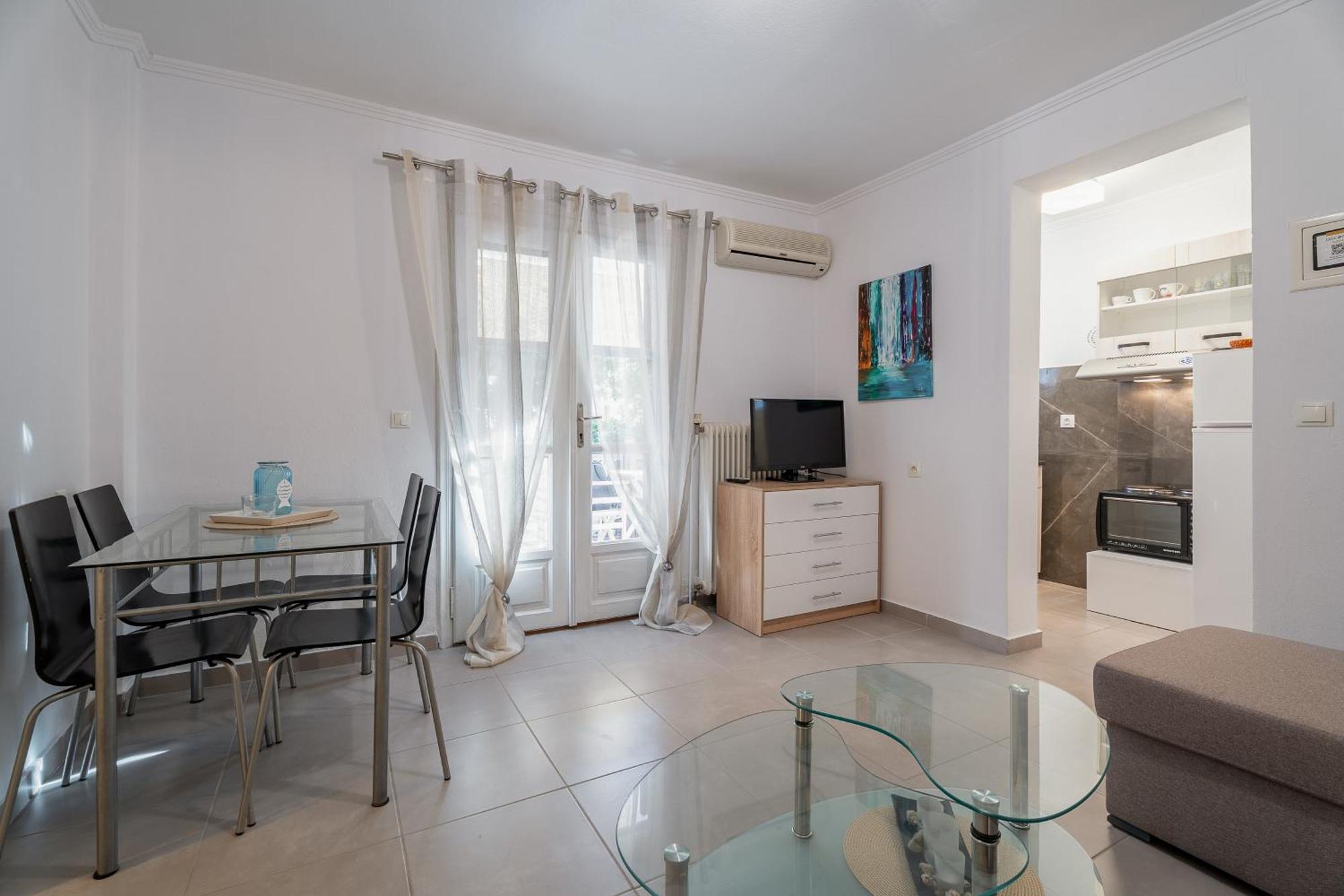 Stefanias Apartment Néosz Marmarász Kültér fotó
